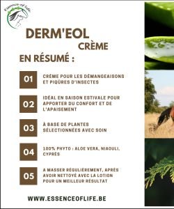 Derm'Eol Crème - Chevaux, 500 ml